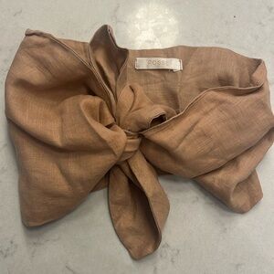 Posse rose colored linen top size Xs / S